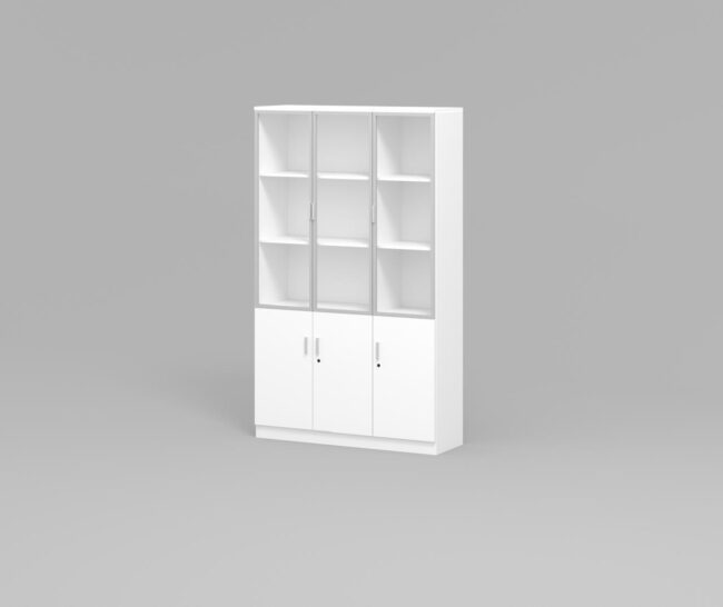 Modern 3-Door Office File Cabinet