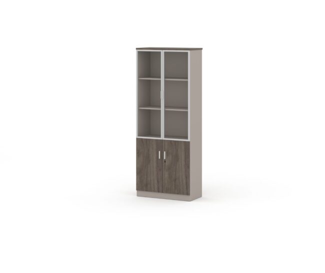 Modern Two-Door File Cabinet