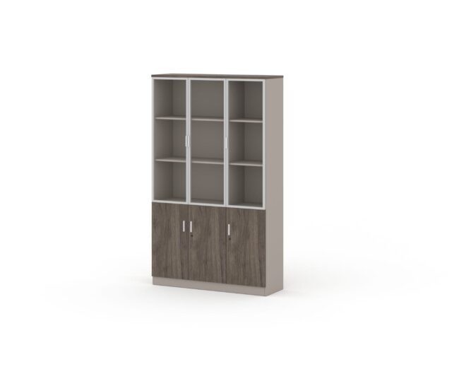 Modern 3-Door Office File Cabinet