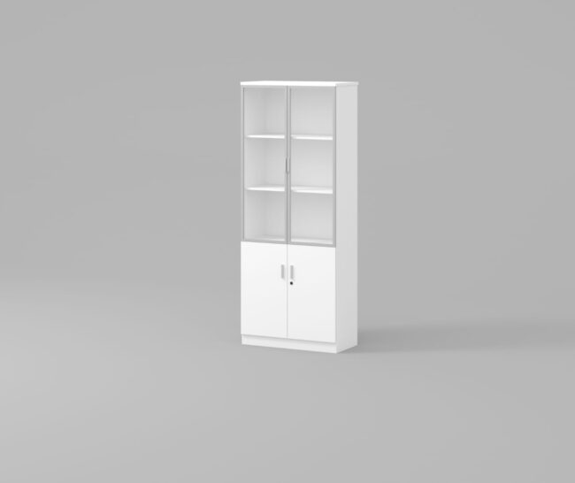 Modern Two-Door File Cabinet