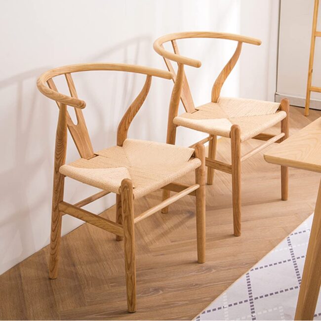 Wishbone Chair – Iconic Mid-Century Modern Dining Chair - Image 4