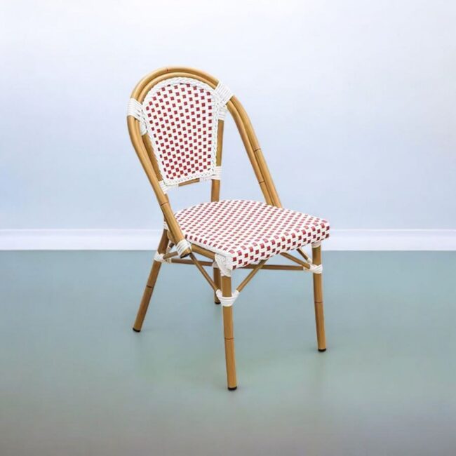 bamboo relax chair for balcony, outdoor, coffee shop, restaurant chair, home chair, dining chair, retro style, wedding chair - Image 3