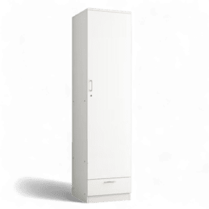 1 Door Wooden Wardrobe Cabinet