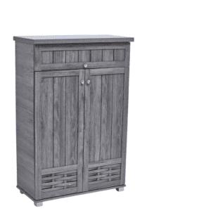 Modern Wooden Shoe Storage Cabinet with Drawer