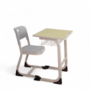 Student Desk and Chair Set with Under-Desk Storage