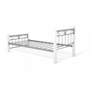 Metal Single Bed Frame - Modern Minimalist Design